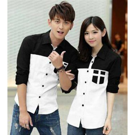 Grosir Kemeja Couple Lengan Panjang Produk Terbaru 05 November 2016 085868945695 Toko Baju