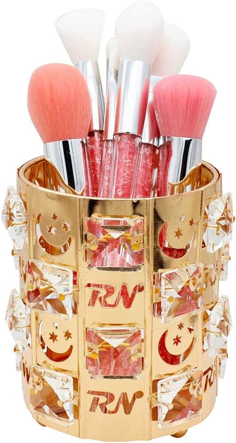 Amazon Sipliv Crystal Makeup Brush Holders Pen Holder Moon Stars