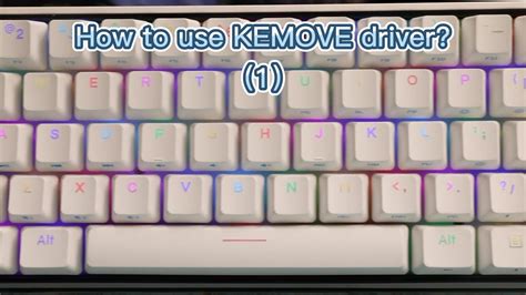 Learning - Kemove Mechanical Keyboard