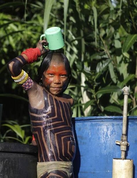 A Glance At The Life Of Kayapo Tribe In Amazon Amazon Rainforest