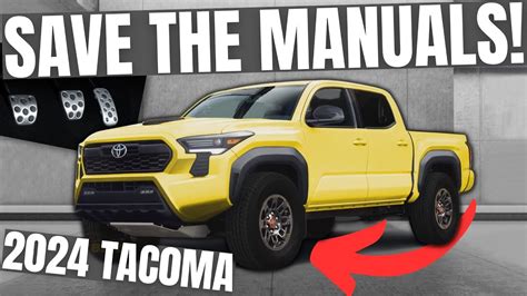 Tacoma Manual Transmission