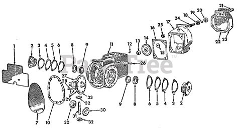 Cub Cadet 108 2050043u Cub Cadet Garden Tractor Transmission Case