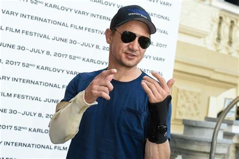 Jeremy Renner injures both arms on Tag set