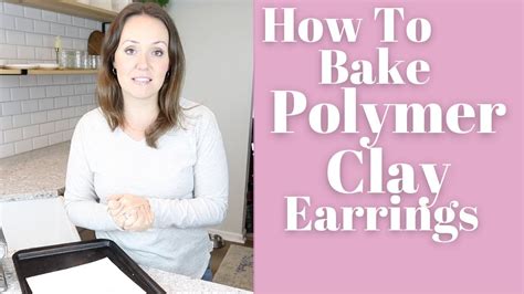 How To Bake Polymer Clay Earrings How To Bake Clay Earrings Long To