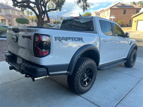 Blacked Out Exhaust Tips On Ranger Raptor W Ceramic Exhaust Paint