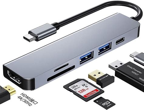 USB Type C Hub For Macbook 6 In 1 at ₹ 1000/piece | Type C Dock in New ...