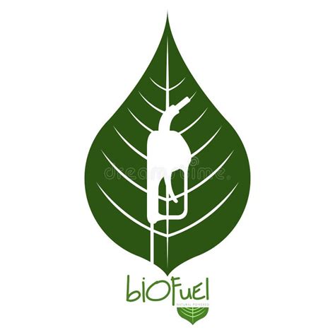 Green Biofuel Concept Image Stock Vector - Illustration of natural ...