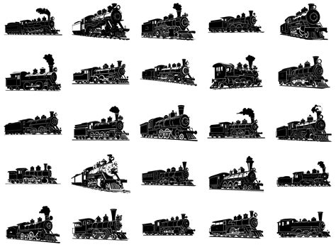 Train Svg Steam Engine Svg Engine Svg Train Clipart Toy Train Svg