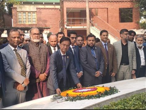 Btrc Chairman Pays Tributes To Bangabandhu At Tungipara District