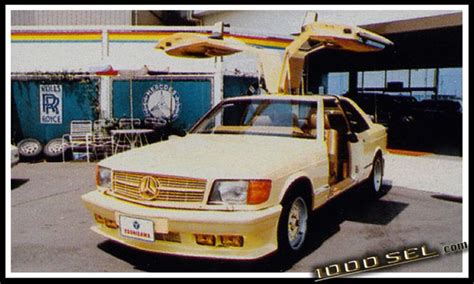 Styling Garage Mercedes W126 500sec 500sgs Gullwing In 2024