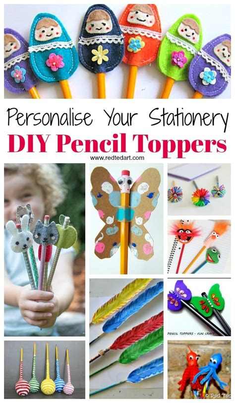 Easy To Make Crafts Diy Cool Easy To Make Pencil Toppers Spence Signe