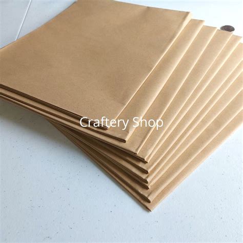 High Quality Brown Kraft Paper Per Piece 36x48 Inches Shopee Philippines