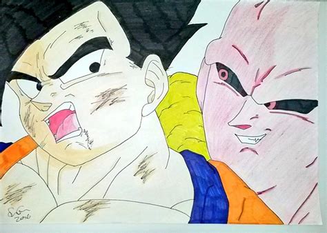 Gohan vs Super Buu. by SimpleTheSaviour on DeviantArt