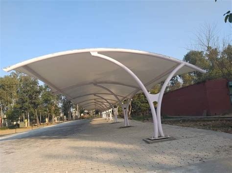 Tunnel Car Parking Tensile Structure Coated At Rs 210 Sq Ft In Pune