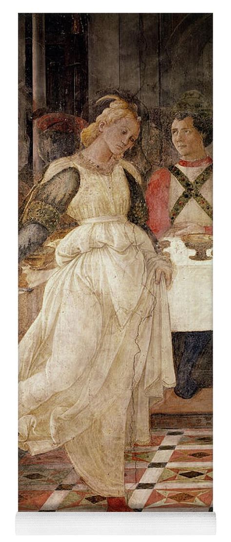 Salome Dancing At The Feast Of Herod, Detail Of The Fresco Cycle Of The ...