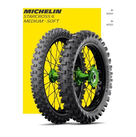 MICHELIN STARCROSS 6 MEDIUM SOFT Powered By Autocycle Centre