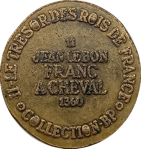 Token Collection BP Le Trésor des Rois de France 11 Jean le Bon