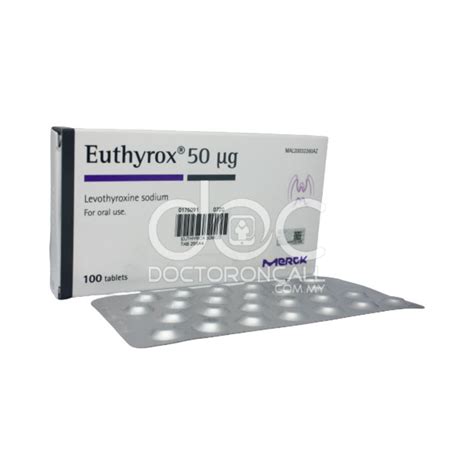 Levothyroxine 50 Mcg