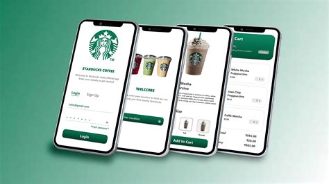 🔰starbucks App Ui Design🔰 On Behance