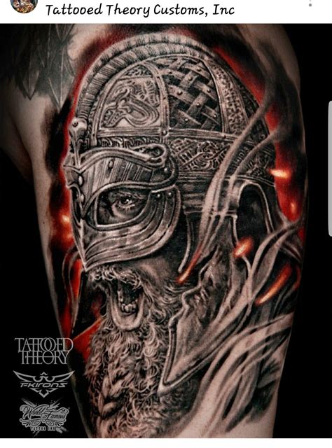 Norse Viking Warrior Tattoo Designs - Best Tattoo Ideas