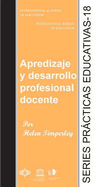 Serie Pr Cticas Educativas Aprendizaje Y Desarrollo Profesional