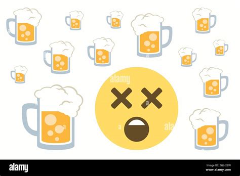 Drunk Party Emoji Cut Out Stock Images And Pictures Alamy