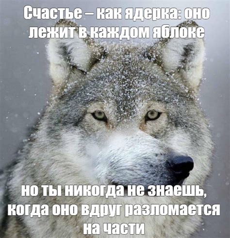 Мем Счастье как ядерка оно лежит в каждом яблоке но ты никогда не знаешь когда оно вдруг