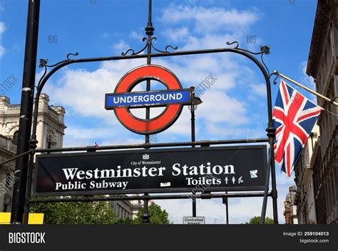 London Underground Station Sign