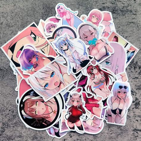 Buy Anime Girl Stickers Pcs Sexy Women Ahegao Waifu Stickers For