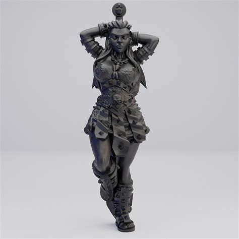 Hot Goblin セクシーバーバリアン ミニチュア ホットゴブリン TRPG 女戦士