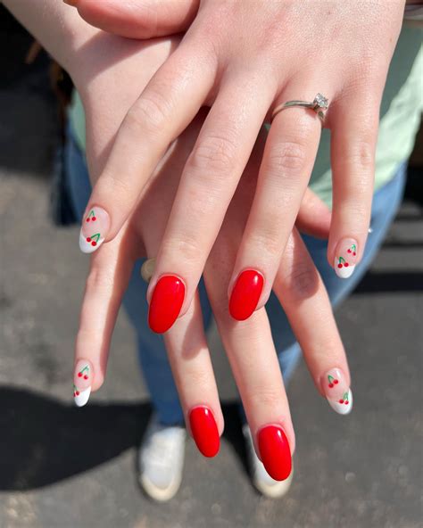 33 Red Summer Nails You Will Love In 2024 Nail Designs Daily