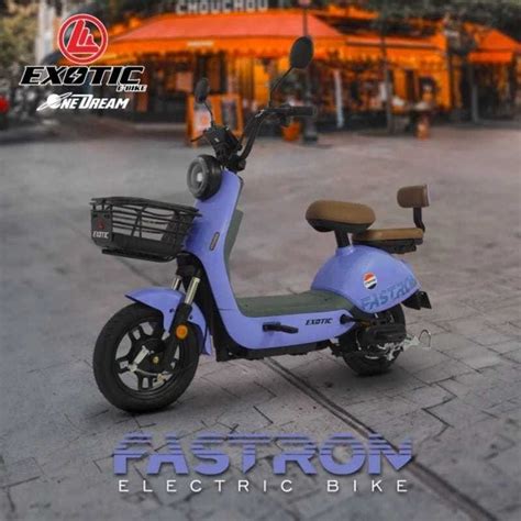 Jual Sepeda Listrik E Bike Exotic Fastron V Ah Sepeda Motor