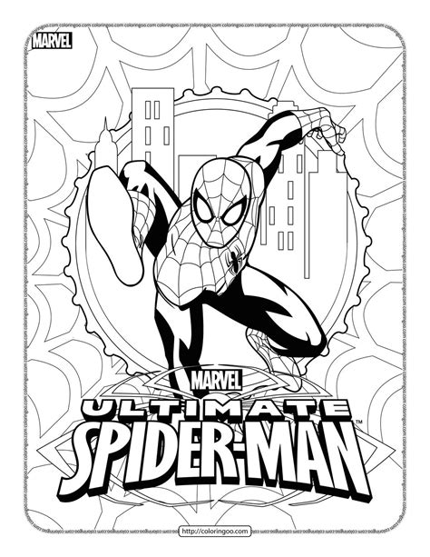 Spiderman Coloring Free Spiderman Coloring Avengers Coloring Pages