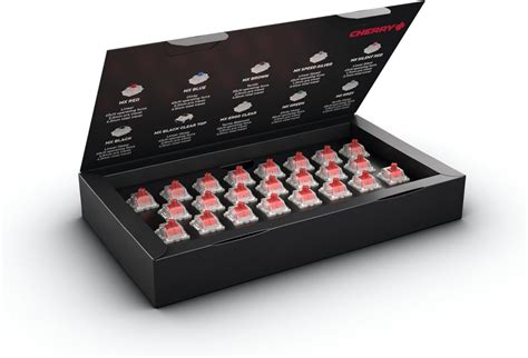 Amazon CHERRY MX RGB RED Switch Kit 23 Mechanical Keyboard Switches For DIY Hot Swap Or