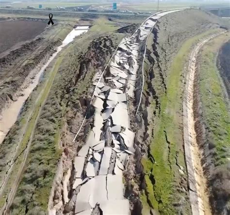 Imagens A Reas Mostram Fratura De Km Causada Por Terremoto Na Turquia