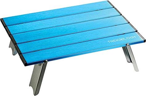 TREKOLOGY Table de camping pliante portable table d extérieur pliable