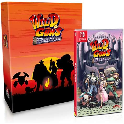 Wild Guns Reloaded Edition Collector Switch Alert Go