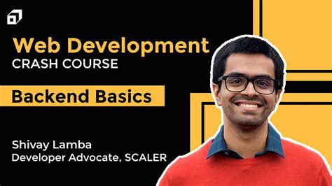 Web Development Full Course Module 4 Backend Development Basics