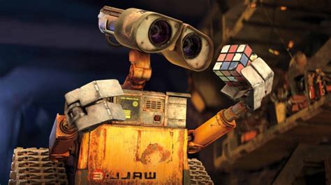 Fotomural Wall E Con Cubo De Rubik Infantiles