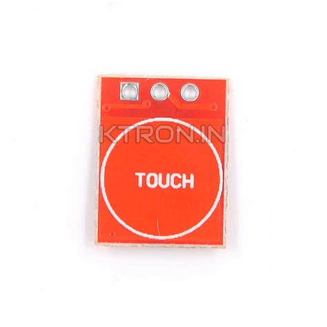 Buy Capacitive Touch Sensor - 1 Channel - TTP223 Based - KTRON India