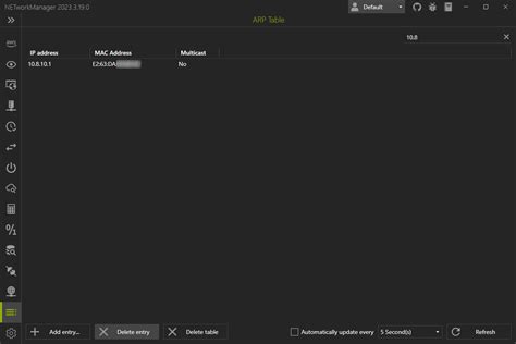 Arp Table Networkmanager