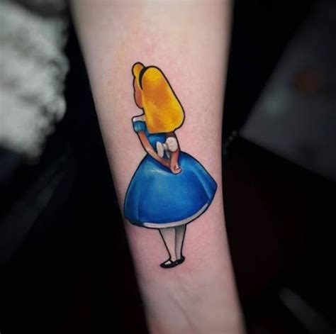 Significado Da Tatuagem Da Alice No Pa S Das Maravilhas Tatuagem Blog Br