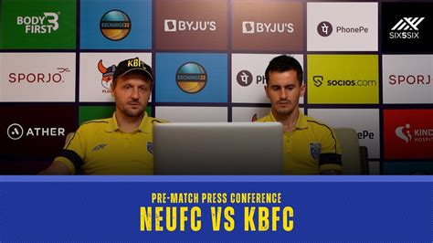 Neufc Vs Kbfc Pre Match Press Conference Youtube