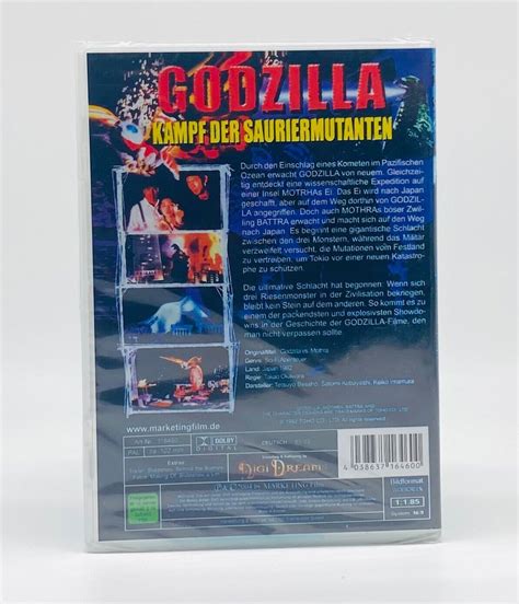 Godzilla Kampf Der Sauriermutanten Dvd Zustand Neu In Folie