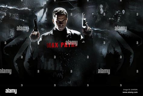 MARK WAHLBERG POSTER, MAX PAYNE, 2008 Stock Photo - Alamy