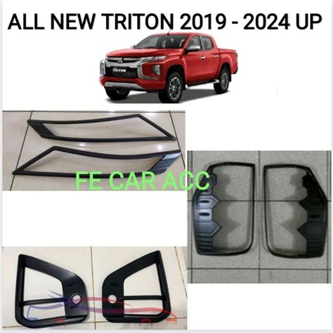 Jual Garnish List Lampu Depan Belakang Mobil All New Triton