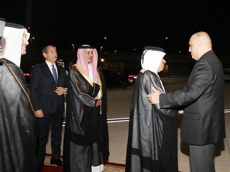 Prime Minister Of Jordan Arrives In Doha The Gulf Observer