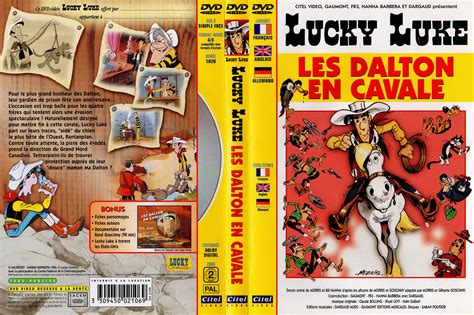 Jaquette Dvd De Lucky Luke Les Dalton En Cavale Cin Ma Passion