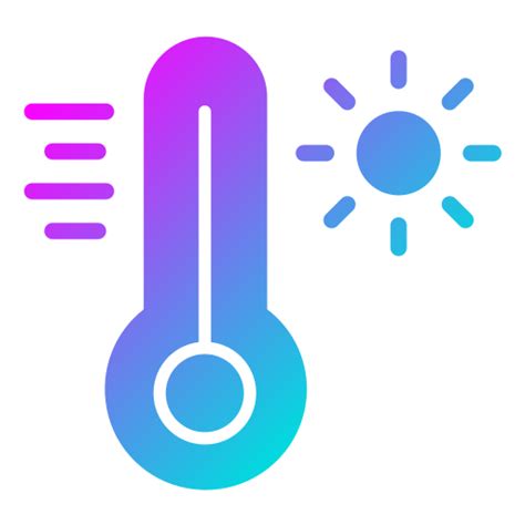 Temperature Generic gradient fill icon