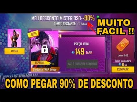 Loja Misteriosa Free Fire Como Pegar De Desconto Ta Facil